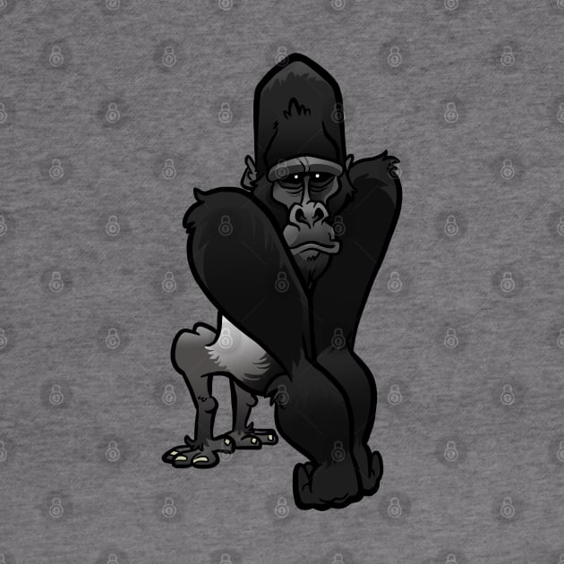 Silverback Gorilla by binarygod